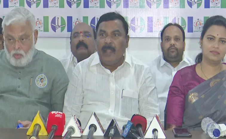 Ysrcp Fires On Chandrababu Govt Over Security Failure During Jagan Guntur Visit