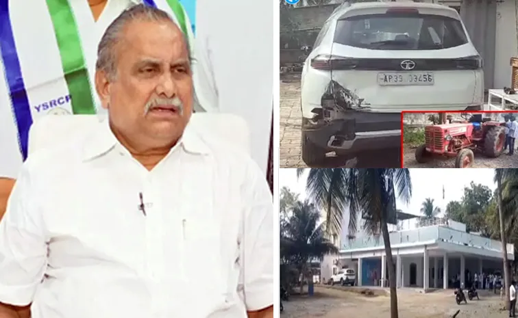 Police Behavior Controversial Over Attack On Mudragada Residence