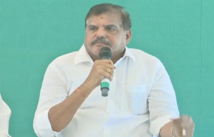 YSRCP MLC Botsa Satyanarayana Serious On Budget And Chandrababu