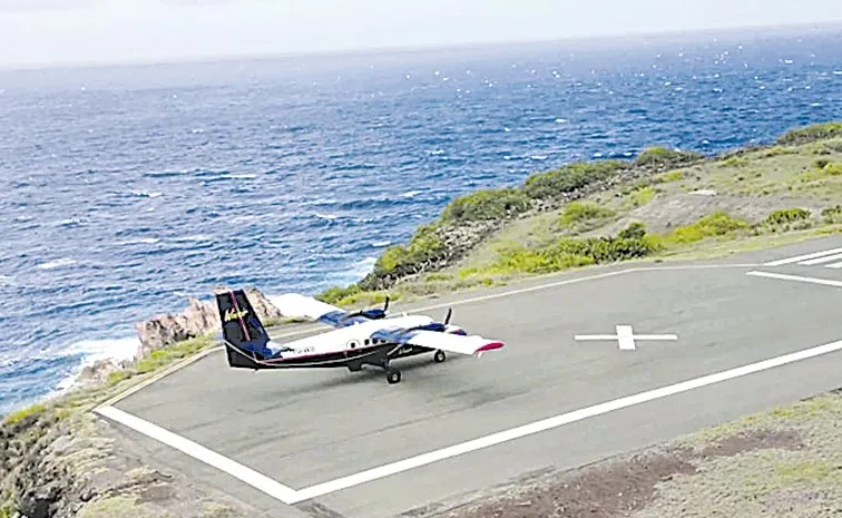 worlds smallest airport with runway barely longer than plane