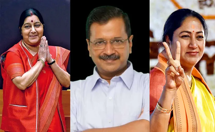 Again Got CM from Haryana Chief Minister Rekha Gupta Kejriwal Sushma