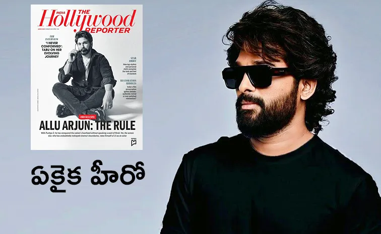 Pushpa 2 Actor Allu Arjun Features On Hollywood Reporter