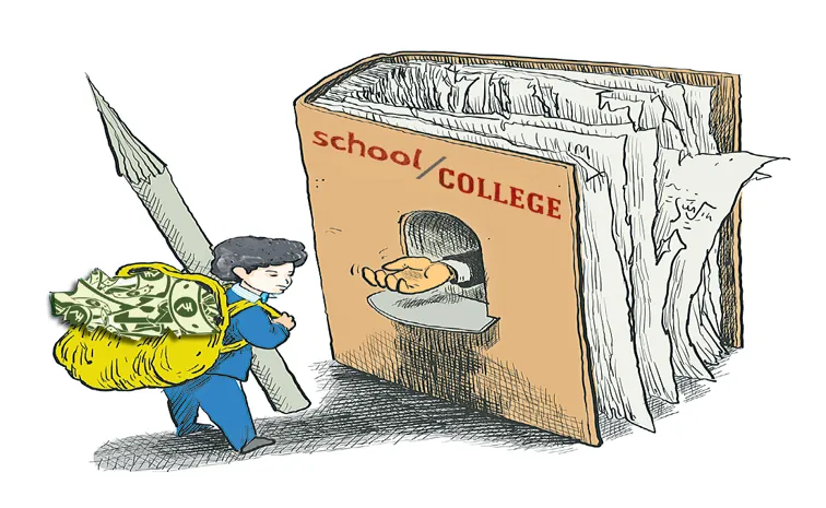 Private schools and colleges sell seats before admissions