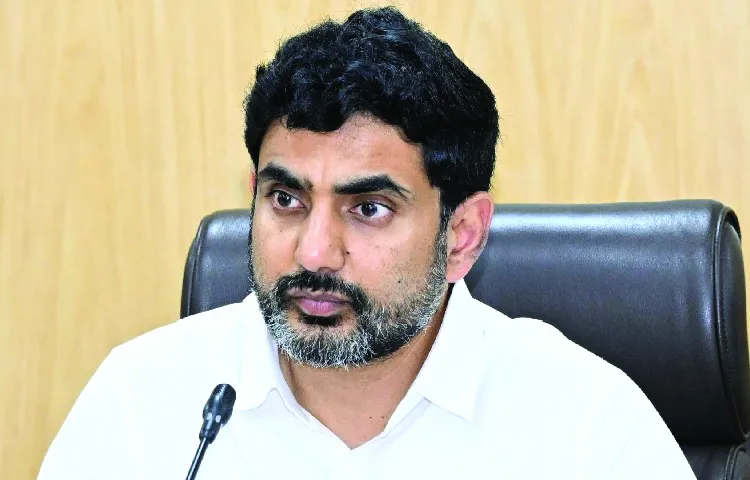 Minister Lokesh order to Tirupati Corporation Commissioner