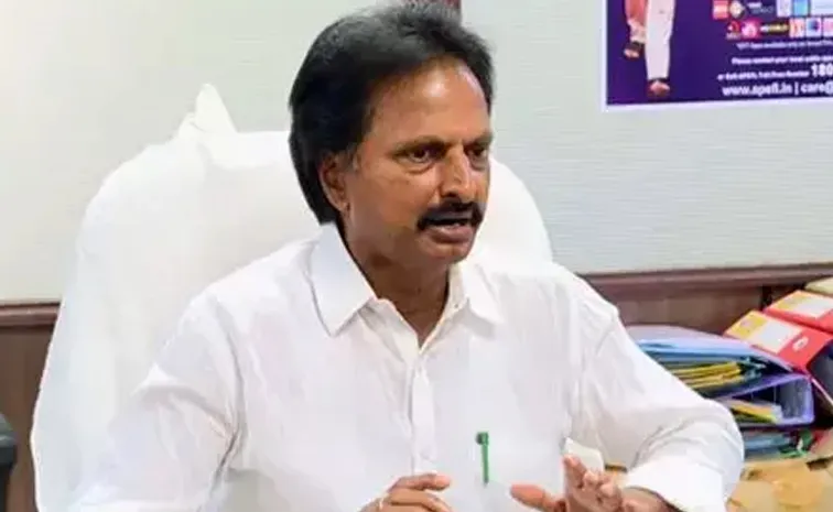 FiberNet Corporation Ex Chairman Gowtham Reddy Fire On Chandrababu