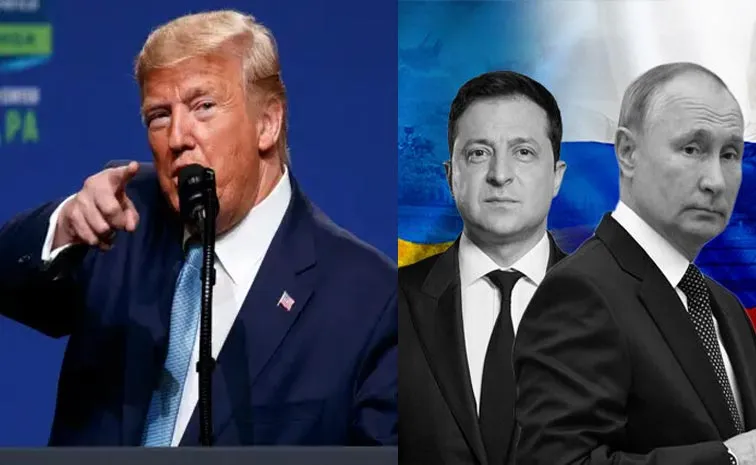 Donald Trump says Putin and Zelenskyy get together