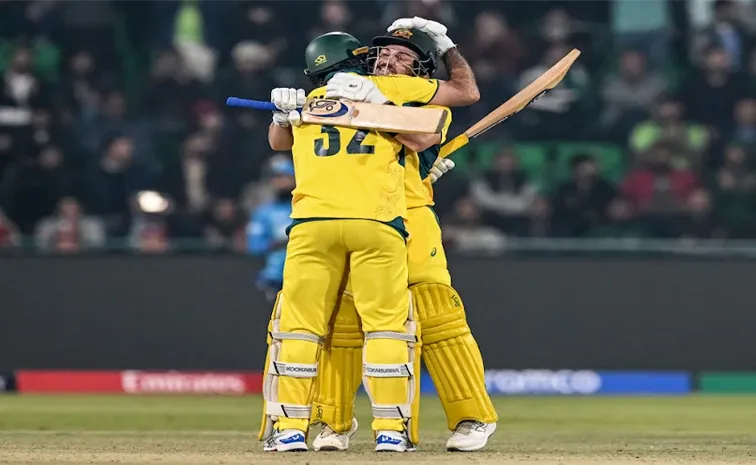  Australia vs England Champions Trophy: Australia won by 5 wkts on England