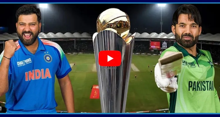 India Vs Pakistan ICC Champions Trophy 2025