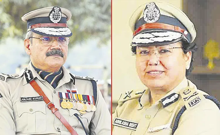 Telangana govt relieves two IPS officers for them to join duty in Andhra Pradesh cadre