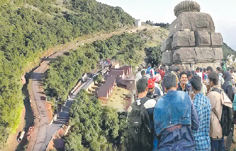 Pancha Pandava Temple in Mahendragiri Hills