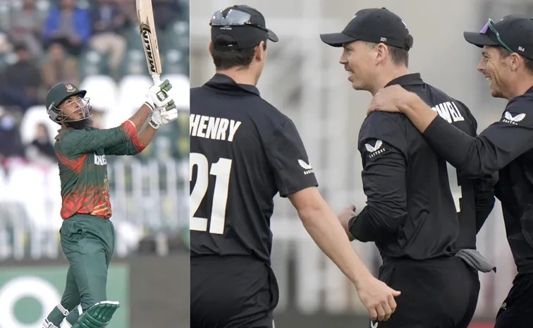 Champions Trophy: Bangladesh set New Zealand 237-run target