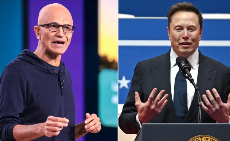 Elon Musk reacts to video shared by Satya Nadella AI will improve everything