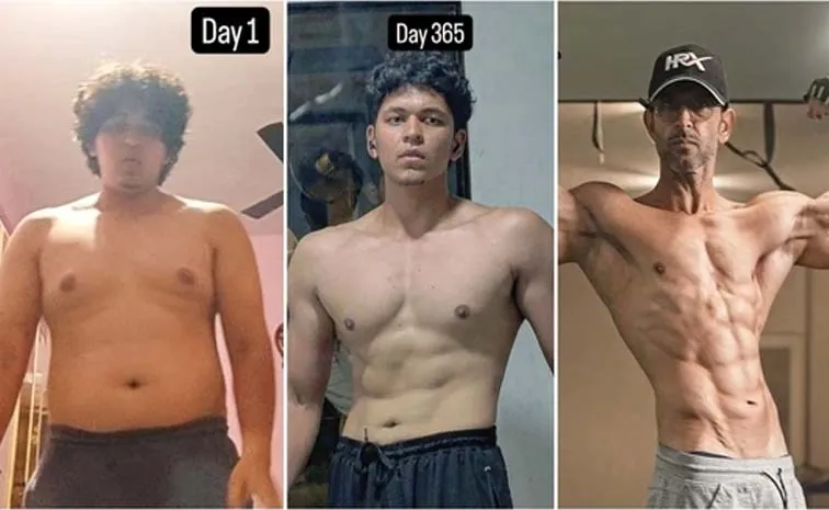 Man Who Lost 26 kg Gets Praise From Hrithik Roshan 