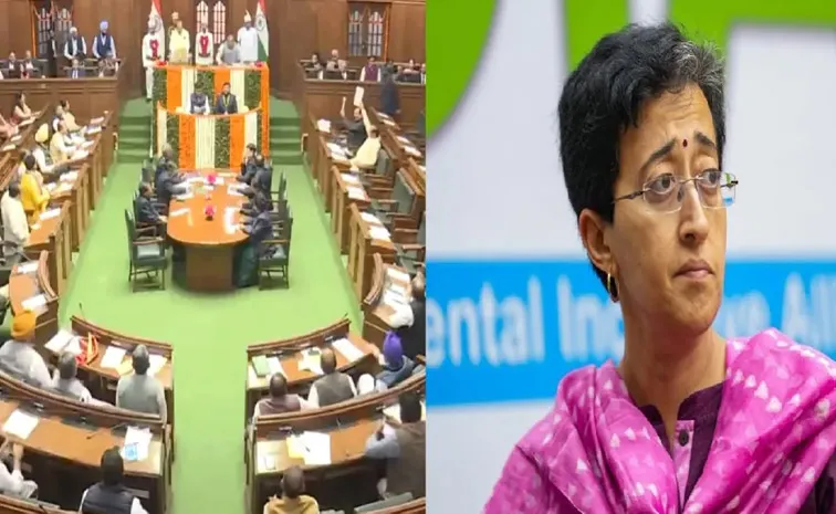 Assembly Session: 11 AAP MLAs, Including LoP Atishi Suspended