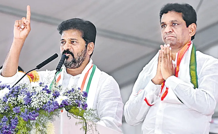 CM Revanth Reddy at Graduate MLC election campaign meetings