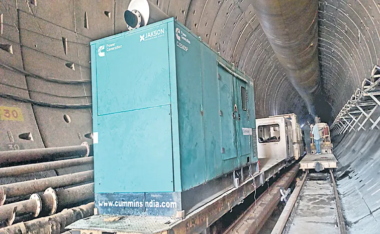 SLBC Tunnel Accident: height of soil and rubble in tunnel has increased by another meter