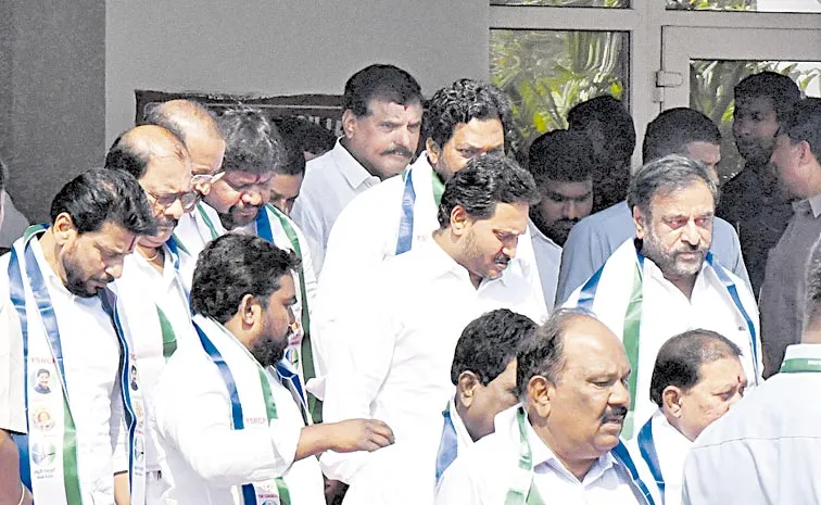 YSRCP To Boycott AP Assembly Budget Sessions: Andhra pradesh