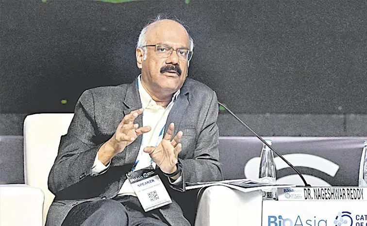 AIG Hospitals Chairman Dr K Nageshwar Reddy at BioAsia 2025 conference: TS