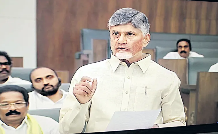 CM Chandrababu Says No Money For Welfare, Development