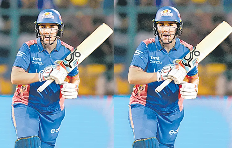 Mumbai Indians hat trick win in WPL