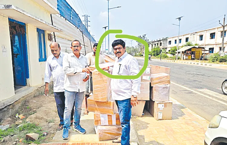 Tdp distributed Wall clock and gift boxes to vote in MLC elections