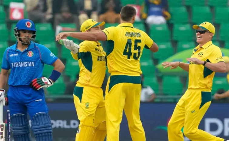 Champions Trophy 2025: Afghanistan, Australia Match Interrupted By Rain In Middle