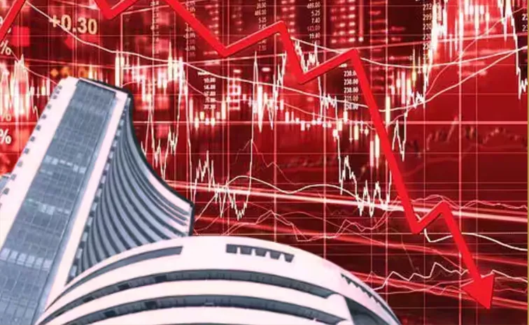 Stock Market crash Sensex sinks 1414 pts Nifty at 22,125