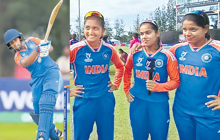 Indian girls shine in Under 19 T20 World Cup