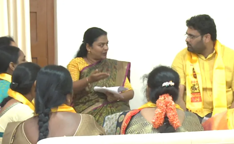 Nandigama Mla Tangirala Sowmya Gets Shock From Tdp Leadership