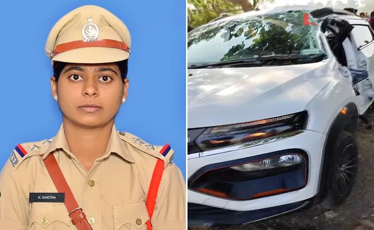 Si Shweta Passed Away In Road Accident In Jagtial District