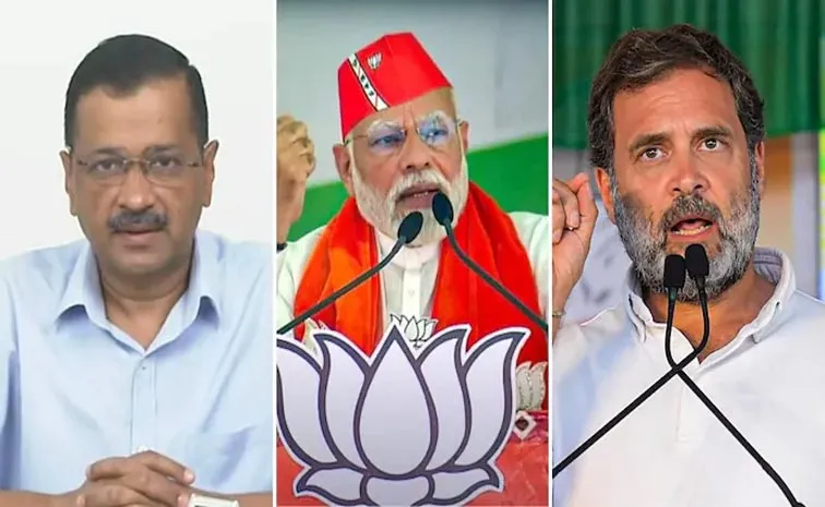 Triangular war in delhi assembly elections 2025