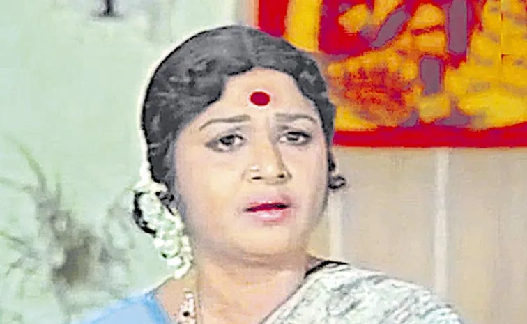 Senior actress Pushpalatha passed away