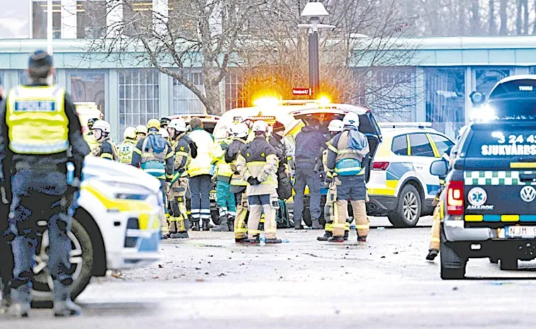 Sweden: Around 10 dead in Sweden school shooting say police