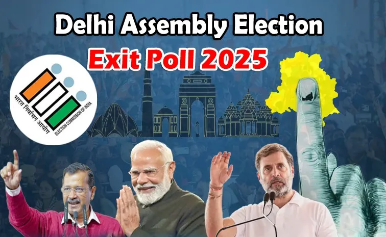 Delhi Assembly Elections 2025 Exit Poll Results