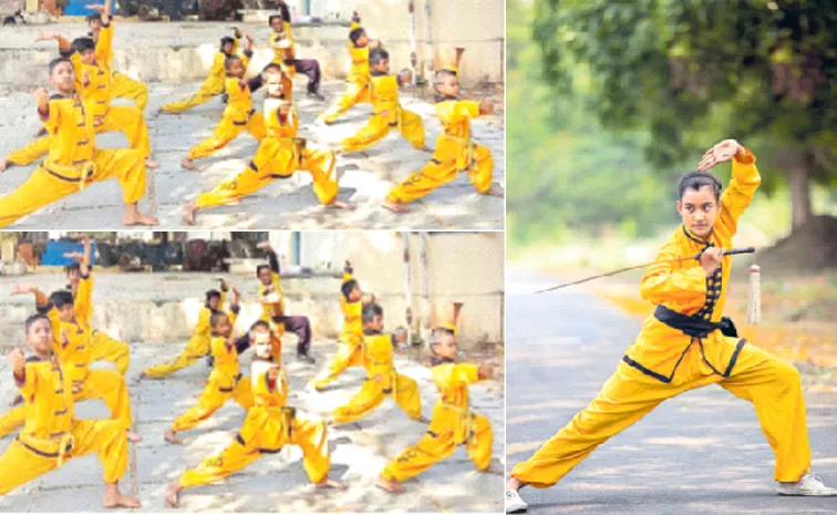 Kung Fu Do Martial Arts training  at Ghmc grounds in Hyderabad 