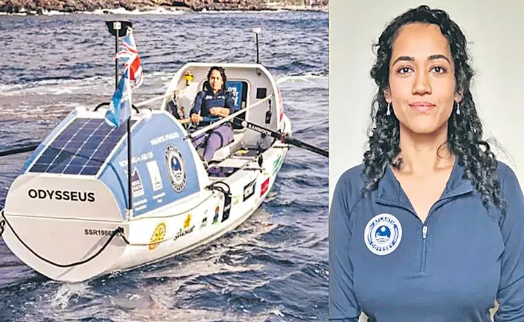 Ananya Prasad becomes first woman of colour to row solo across the Atlantic