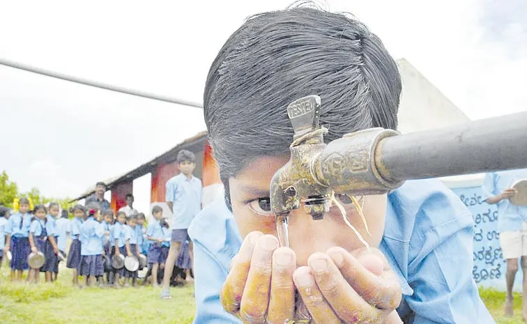 Drinking water problem in Schools: Telangana