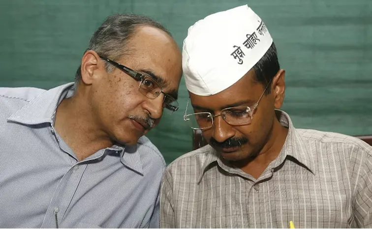 Prashant Bhushan slams Arvind Kejriwal for AAPs defeat