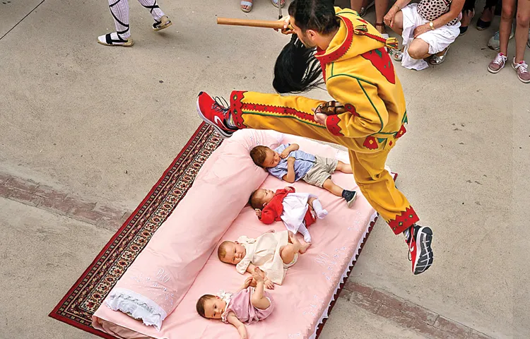 Baby Jumping Festival may seem strange to new listeners  