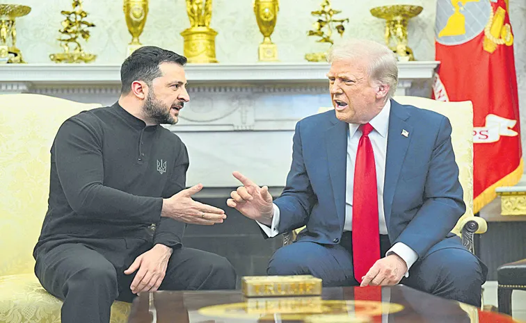 Donald Trump-Zelenskyy White House talk erupted into war of words