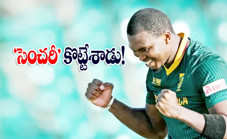 Lungi Ngidi Completes 100 Wickets In ODIs Becomes South Africa 2nd Bowler To