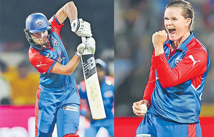 Delhi Capitals team wins against Mumbai Indians