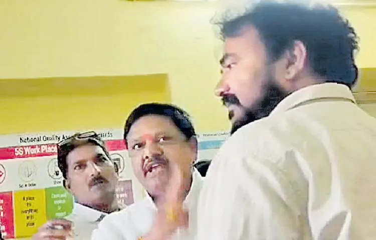 Jana Sena leader on female doctor in Kakinada district