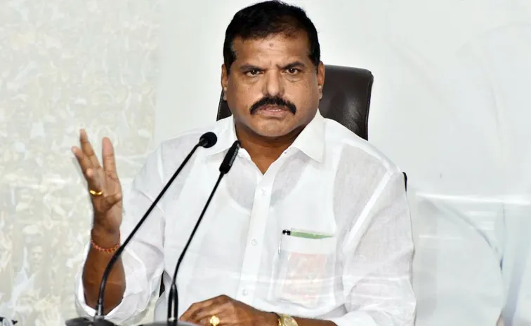 YSRCP Leader Botsa Takes On AP Government