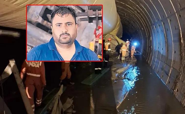 SLBC Tunnel Rescue operation continue On 10th March live updates