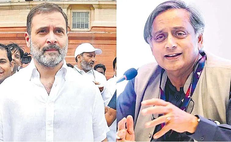 Small comparisons make difference between Shashi Tharoor and Rahul understandable