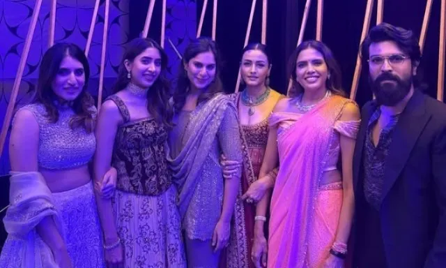 Namrata And Ram Charan Family Wedding Reception