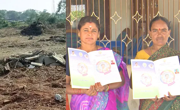 Tdp Leaders Occupy Jagananna Colony In Gurazala Palnadu District