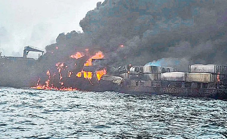 Fuel Tanker And Cargo Ship Collide Near England