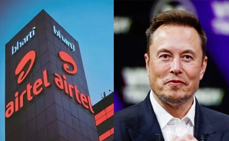 Airtel tied up with Elon Musk Starlink to provide internet in India